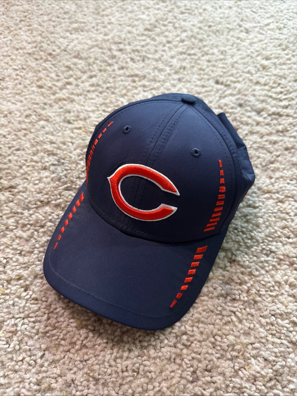 New Era 39Thirty NFL CHICAGO BEARS Blue Flex Fit Hat Cap One Size